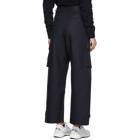 Maison Kitsune Navy Army Trousers