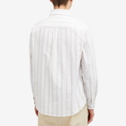 Bram's Fruit Men's Lemon Stripe Shirt in Beige/White