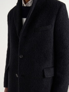 Slowear - Montedoro Alpaca-Blend Bouclé Coat - Black