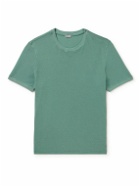 Incotex - Zanone Slim-Fit IceCotton-Piqué T-Shirt - Green