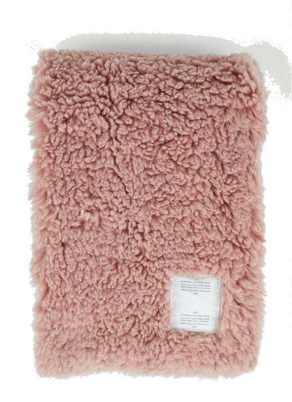 Photo: Faux Fur Scarf in Pink