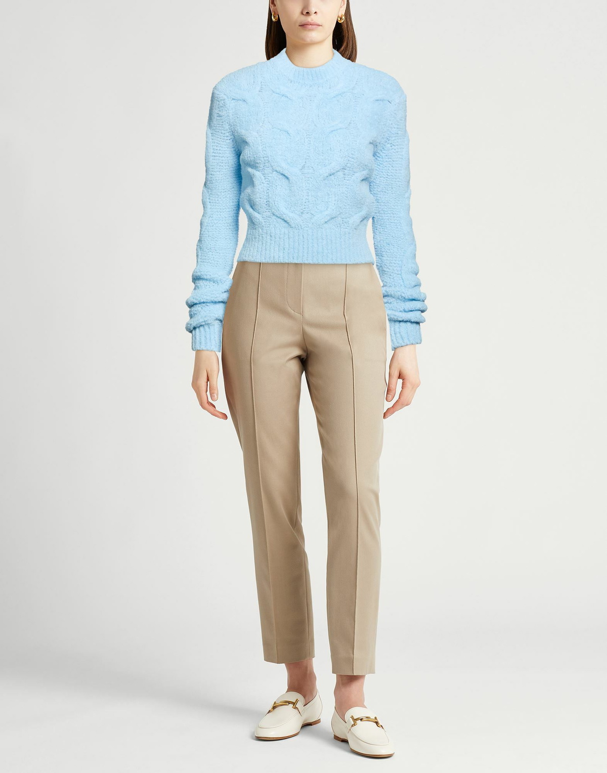 Sportmax Womens Sweater Sky in Blue