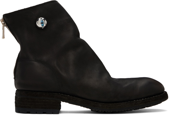 Photo: UNDERCOVER Black Guidi Edition UC1D4F01-2 Boots