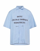 Oamc Mens Shirt Sky in Blue