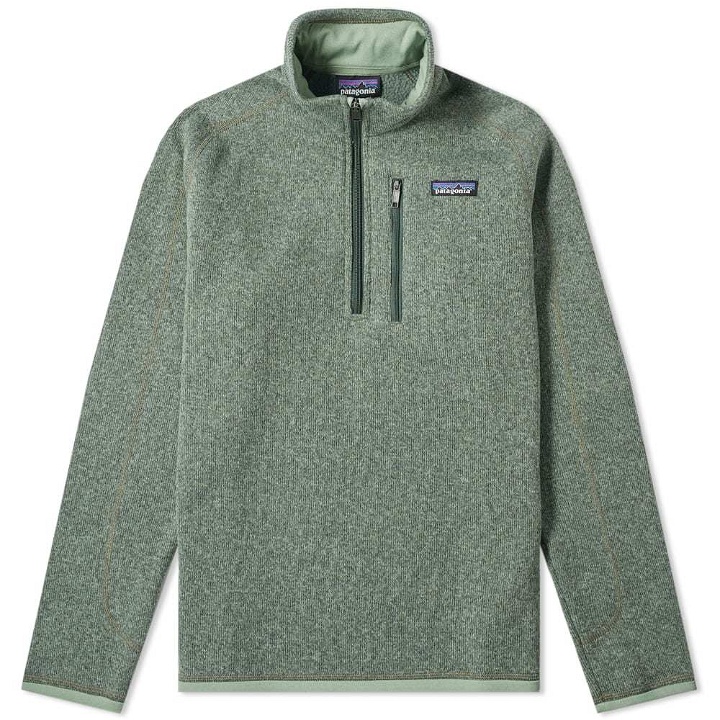 Photo: Patagonia Better Sweater 1/4 Zip Jacket Matcha Green