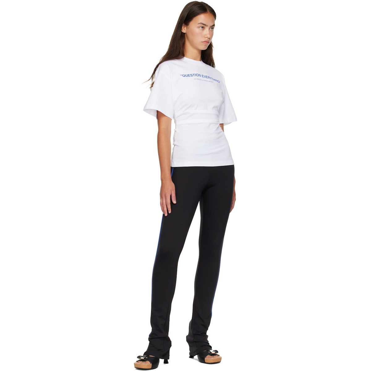Off-White White 'Question Everything' T-shirt