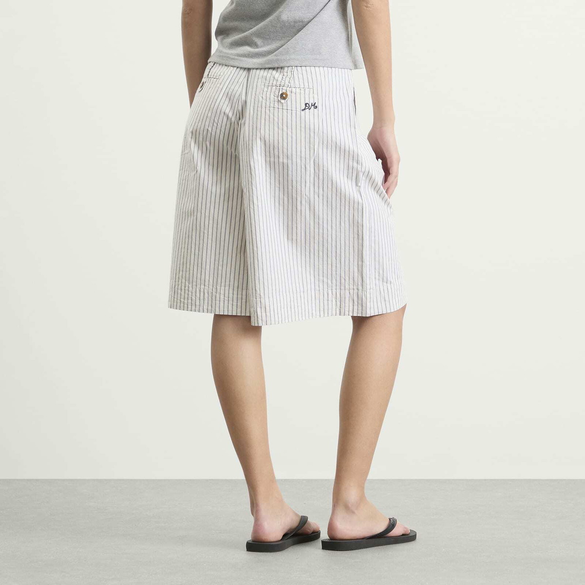 Damson Madder Women's Ambrosia Shorts in Stripe