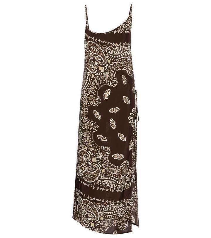 Photo: The Attico Bandana printed muslin midi dress