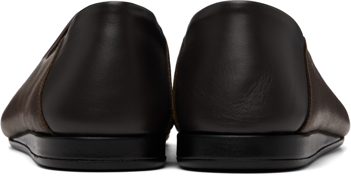 JACQUEMUS Brown 'The Slippers' Loafers