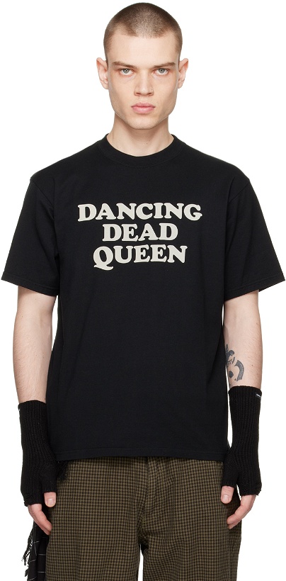 Photo: UNDERCOVER Black 'Dancing Dead Queen' T-Shirt