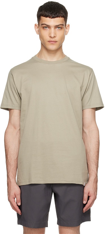 Photo: NORSE PROJECTS Taupe Niels T-Shirt