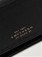 Smythson - Panama Cross-Grain Leather Bifold Cardholder