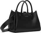 Lanvin Black L'Octave Leather Day Bag