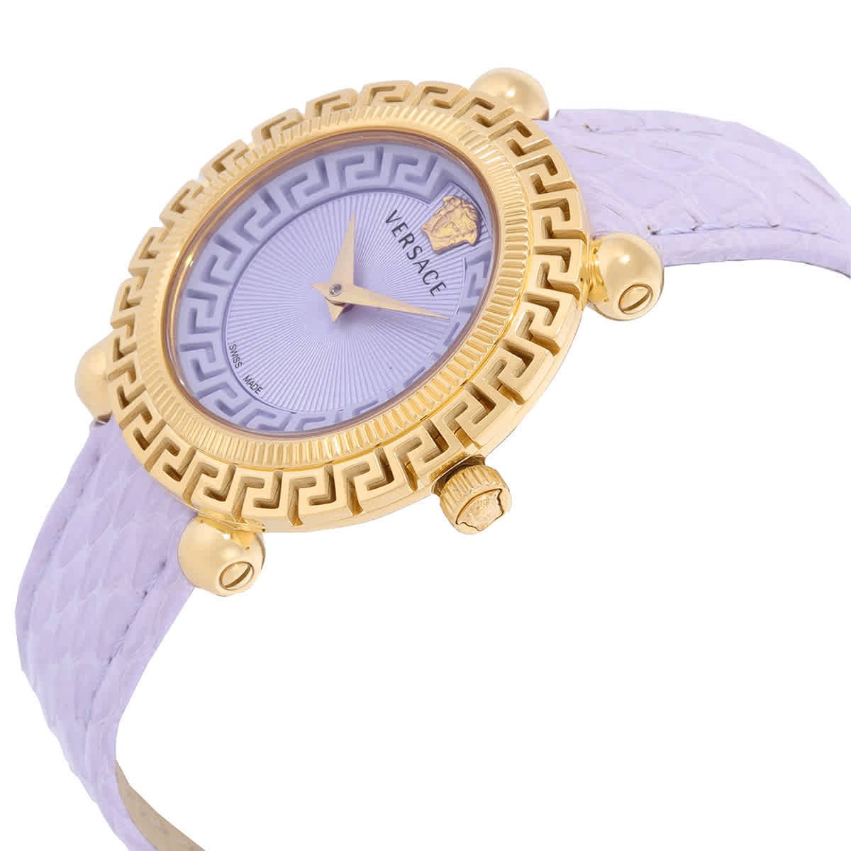 Versace Purple and Gold Luxury Watch Versace® Analogue  main image 2