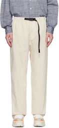 Gramicci Off-White Relaxed-Fit Trousers