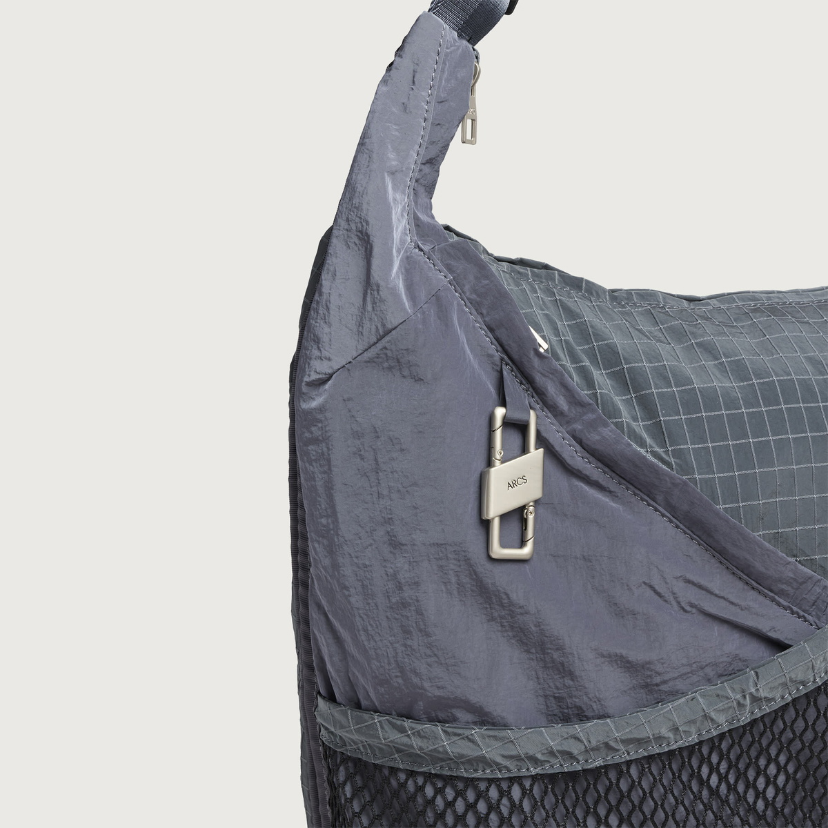 ARCS HEY Sling Bag in Slate Criss-Cross