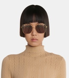 Fendi Baguette square sunglasses