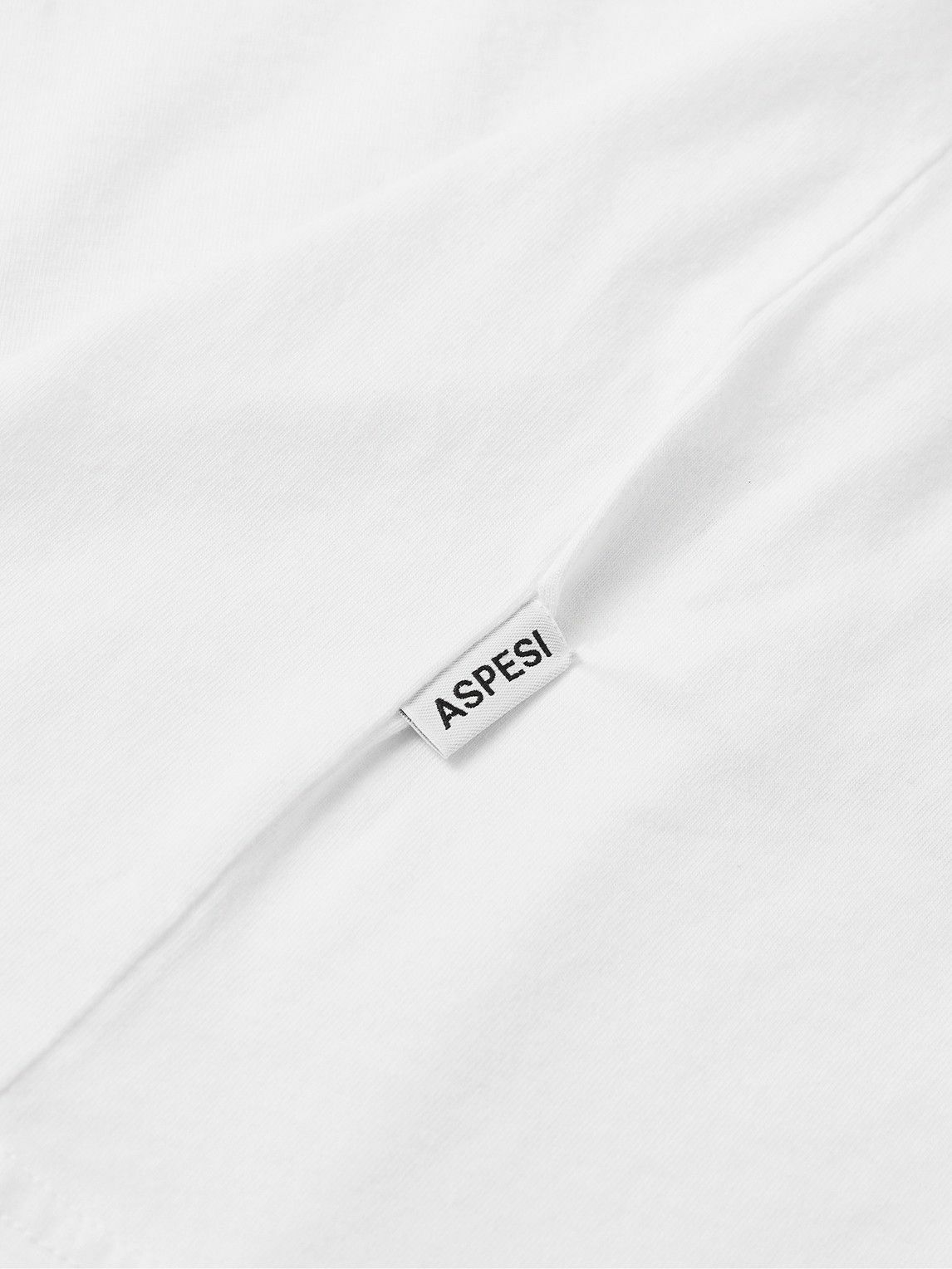 Aspesi - Cotton-Jersey Shirt - White
