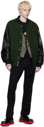WACKO MARIA Beige Leopard Cardigan