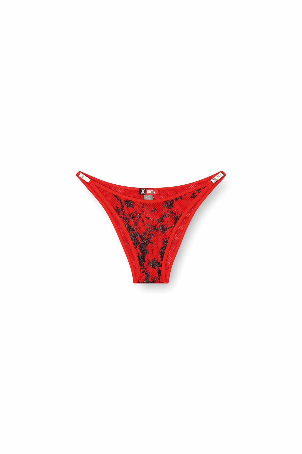 Diesel Foiled fishnet strings - Strings Womens in Multicolor