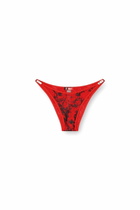 Diesel Foiled fishnet strings - Strings Womens in Multicolor