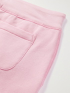 POLO RALPH LAUREN - Logo-Embroidered Cotton-Blend Jersey Drawstring Shorts - Pink