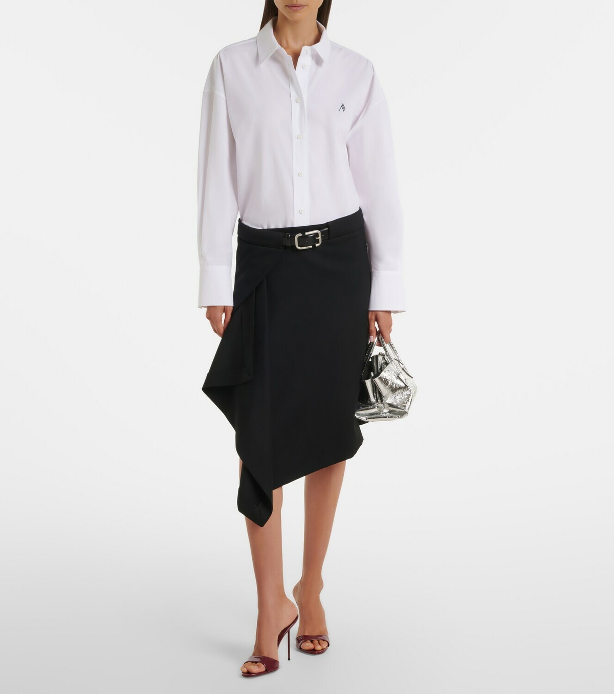 Paris Texas Lidia patent leather mules