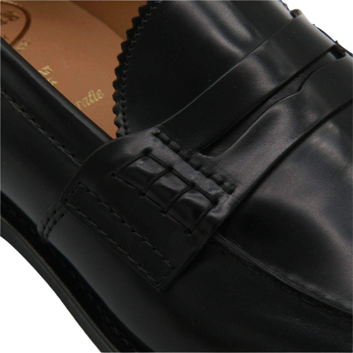 Church's Black Leather Loafers