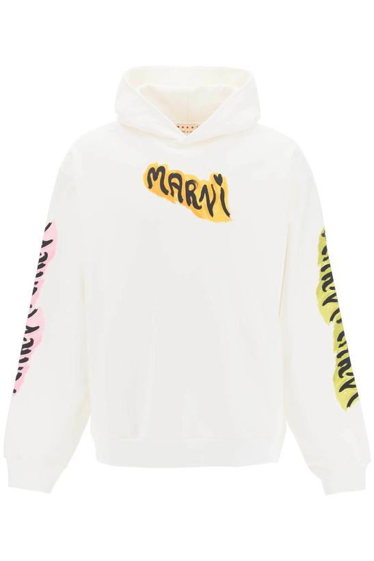 Photo: Marni Logo Print Hoodie