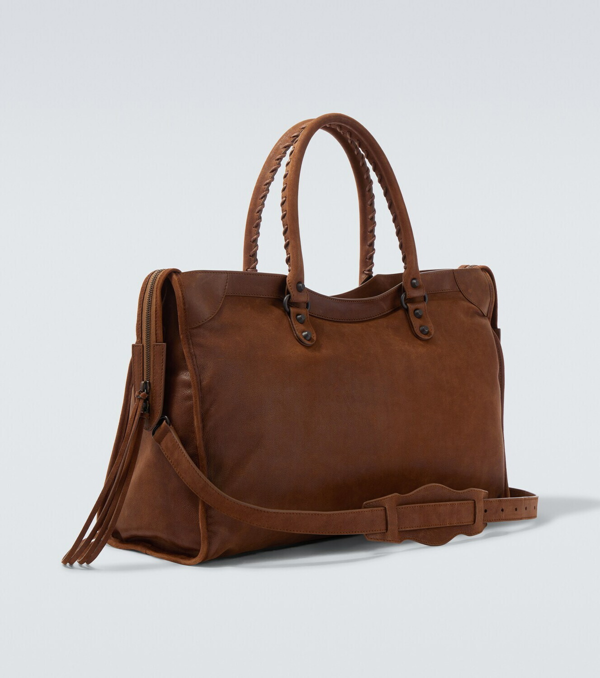 Balenciaga Le City Large leather top-handle bag