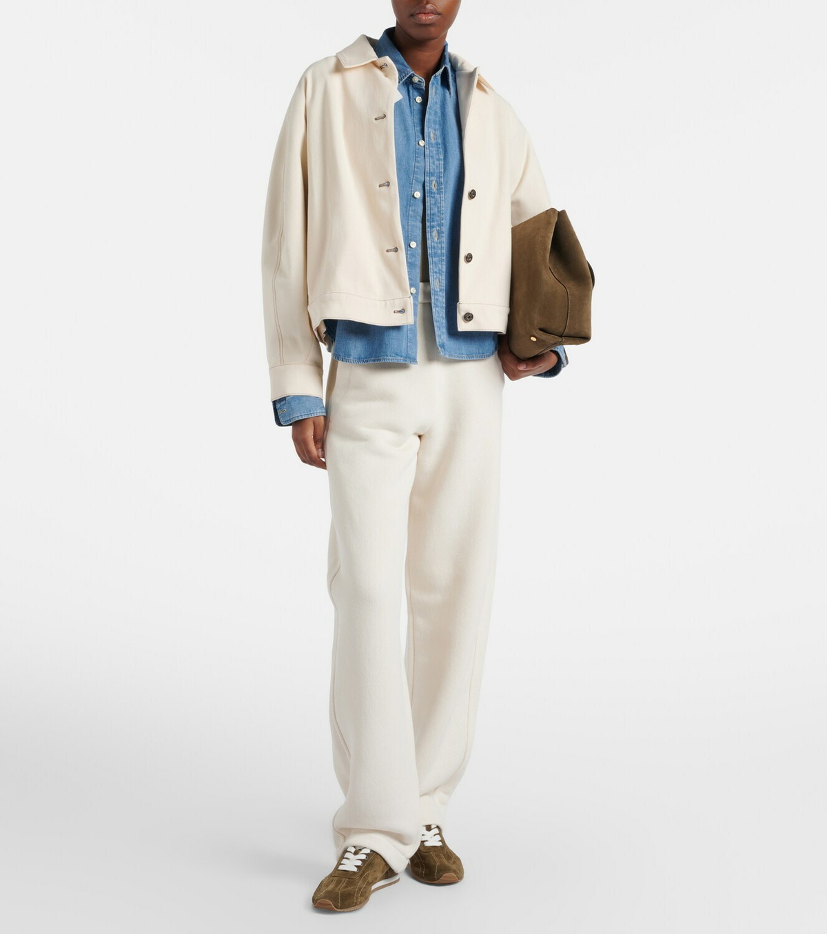 Max Mara Dente cotton-blend sweatpants