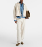 Max Mara Dente cotton-blend sweatpants