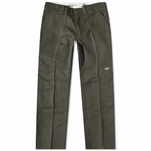 Dickies Men's Slim Straight Double Knee Pant in Olive Green