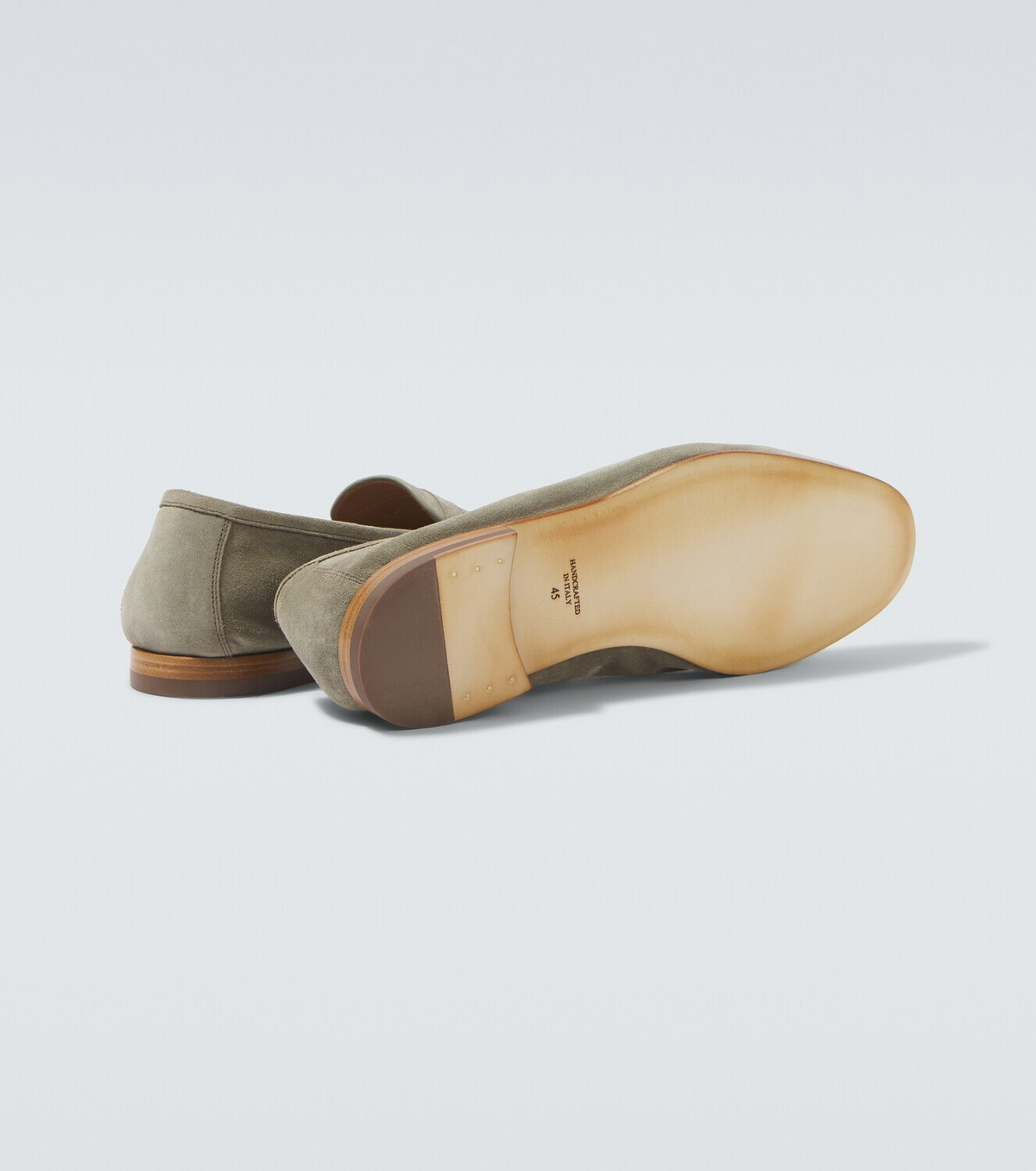 Frescobol Carioca Leme suede penny loafers