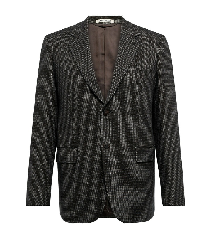 Photo: Auralee - Cotton, wool, and cashmere tweed jacket
