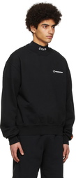 Heron Preston Black Cotton Sweatshirt