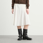 Kijun Women's Seashore Flared Skirt in Off-White