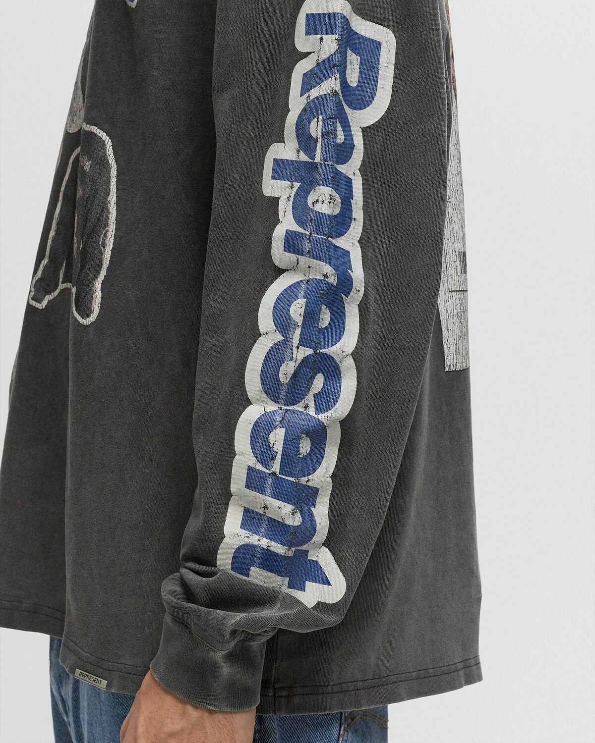 Represent Question Your Innocence Ls Tee Grey Longsleeves