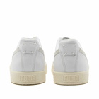 Puma Men's Clyde Base Sneakers in White/Gold