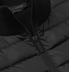 Canada Goose - HyBridge Slim-Fit Merino Wool and Quilted Nylon Down Gilet - Black