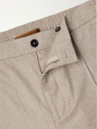 Zegna - Straight-Leg Wool, Cashmere and Silk-Blend Trousers - Brown