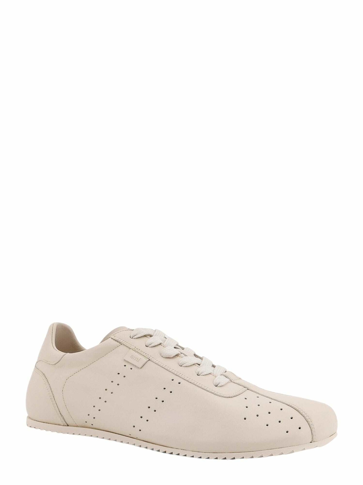 Ami Alexandre Mattiussi Leather Low-top Sneakers