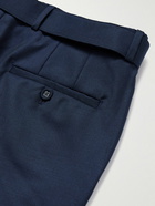 Officine Générale - Hoche Tapered Wool Suit Trousers - Blue