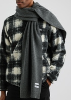 Colorful Standard Wool Scarf - Grey - One Size