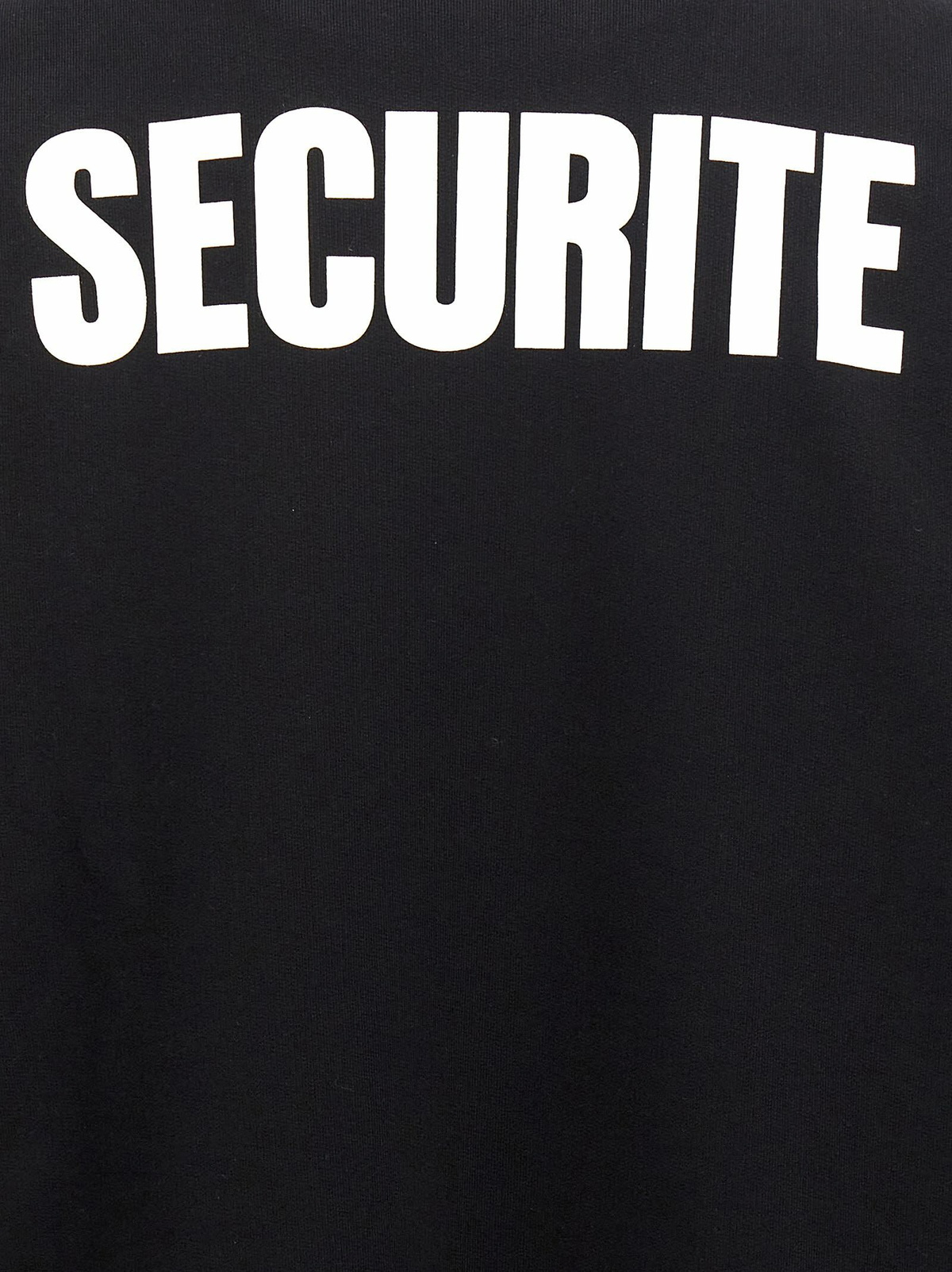 VETEMENTS polizei/securite Sweatshirt