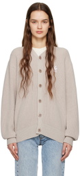 Études Beige Boris Cardigan