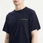 Universal Works Men's Wish You Were Here T-Shirt in Navy