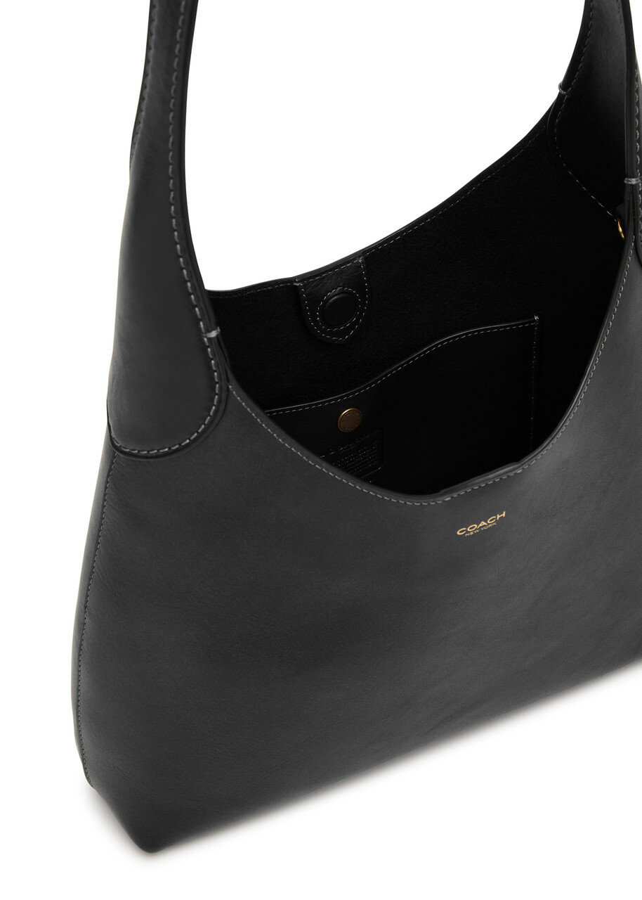ショルダーバッグ・ポシェット Coach  Black Leather Brooklyn 28 Shoulder Bag COACH Brooklyn Shoulder Bag 28 | Zappos.com