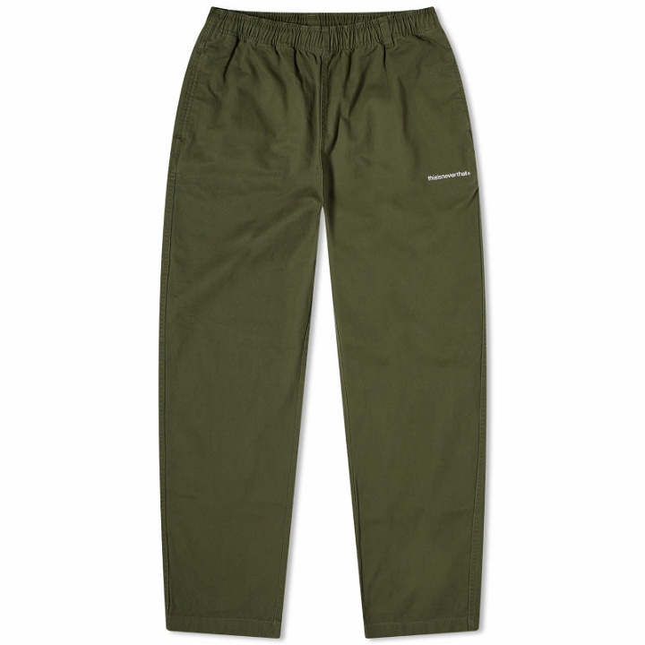 Photo: thisisneverthat Men's Easy Pant in Olive