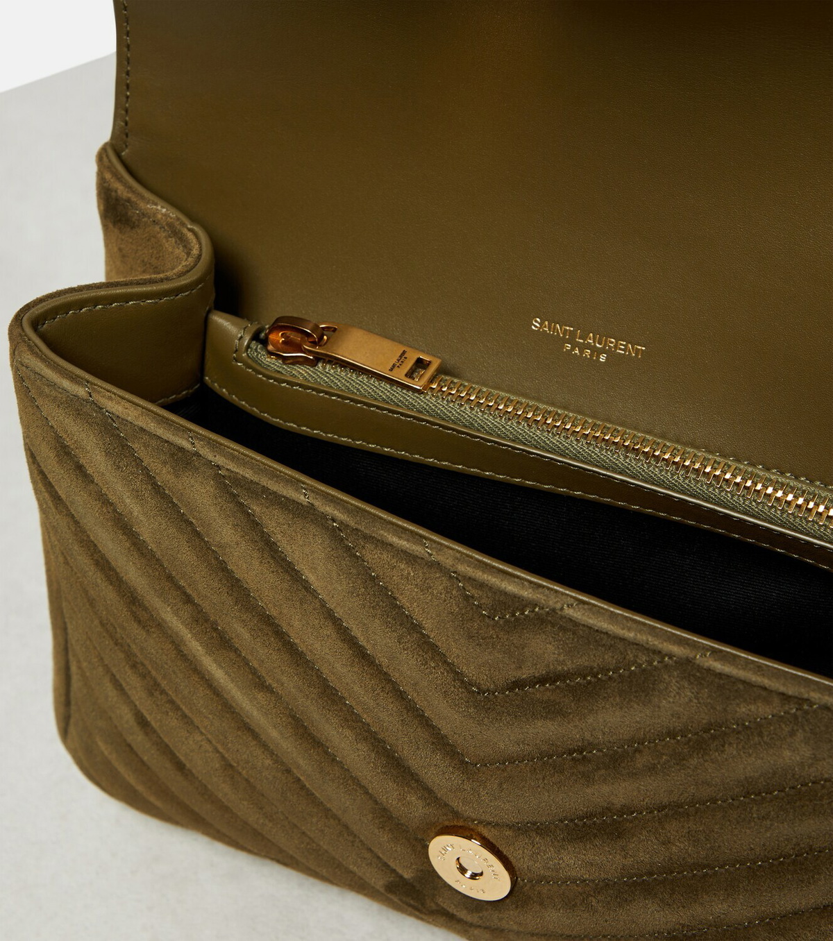 Saint Laurent Collège Medium suede crossbody bag Saint Laurent